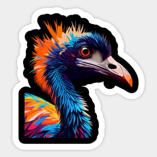 Emu Sticker